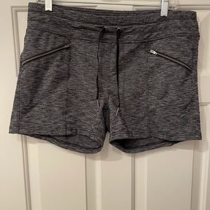 Athleta gray Space Dye shorts